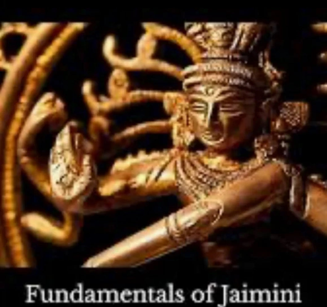 JAIMINI ASTROLOGY LIVE WORKSHOP (3 HOURS) - BASICS